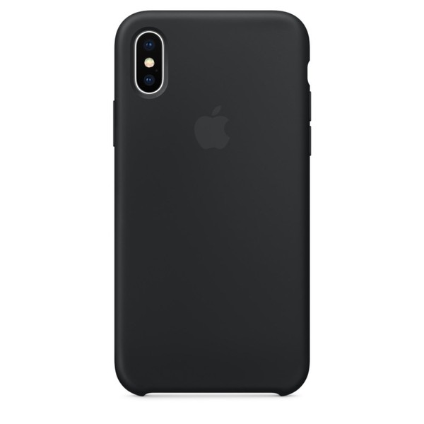 Чехол для iPhone X/Xs OEM Silicone Case ( Black )